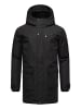STONE HARBOUR Wintermantel Netaan XX in Black