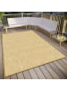 Teppich Boss Flachgewebe In- und Outdoor Wendbarer Teppich Pangli - ocker