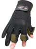 Normani Outdoor Sports Neopren-Anglerhandschuhe Catcher in Schwarz/Oliv