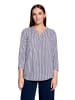 Betty Barclay Schlupfbluse mit 3/4 Arm in Red/Blue
