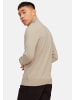 Jack & Jones Troyer Emil Knit in Schwarz / beige