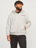 JACK & JONES PLUS Kapuzenjacke in Moonbeam