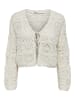 ONLY Strickjacke in Cloud Dancer