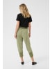 Cream Casual Hose CRLinee Loose fit in Oil Green