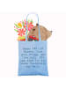 Mr. & Mrs. Panda Tasche Spruch Beste Tierärztin mit Spruch in Sky Blue