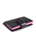 Greenburry Nappa Kreditkartenetui RFID Schutz Leder 7 cm in fuchsia