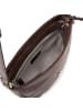 FREDs BRUDER Weave Harmony Umhängetasche Leder 25 cm in dark chocolate