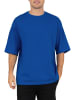 Reichstadt Herren Oversized T-Shirt in Navy Blue
