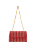 faina Women Flap Bag in Red