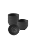 Villeroy & Boch 6er Set Dipschalen Manufacture Rock - Mickey Mouse ø 7,7 cm schwarz in schwarz