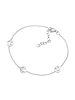 Elli Armband 925 Sterling Silber mit Smiling Face, Plättchen, Smiling Face in Silber
