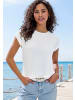 Vivance Kurzarmshirt in offwhite