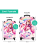 NoBoringSuitCases Suitcase, Handgepäck, Koffer, Trolley, Reisekoffer Cartoon-Prinzessin auf