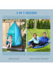 Outsunny Nestschaukel in Blaugrün 100L x 100B x 150H cm