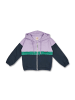 MANITOBER Cut & New Sweatjacke in Lilac/Green/Navy