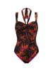 Triumph Badeanzug Red Label Summer Palm in BROWN - DARK COMBINATION