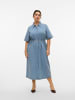 Vero Moda Jeanskleid in Light Blue Denim