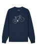 wat? Apparel Sweatshirt Pencil Bike in Dunkelblau