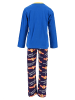Disney Cars 2tlg. Outfit: Schlafanzug Langarmshirt + Hose in Blau