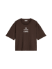Marc O'Polo Woman's Day T-Shirt regular in Burnt Coffee