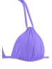 S. Oliver Triangel-Bikini-Top in lila