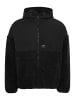 !SOLID Fellimitatjacke SDMark in Schwarz