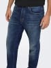 ONLY & SONS Relaxed Fit Jeans in Dark Blue Denim 1
