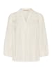 CULTURE Langarm-Bluse CUasima Classic fit in Whitecap