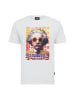 OLDSKULL T-Shirt Wrldvibe Einstein Graphic in White