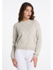 faina Damen Strickpullover in Hellgrau