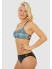 BECO the world of aquasports Bikini Beactive Bustier Bikini in türkis-schwarz