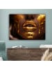 MuchoWow Leinwand bilder Goldenes Gesicht (BxH)