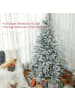 HOMCOM Weihnachtsbaum in Grün 110L x 110B x 180H cm