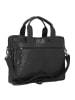 Pride and Soul Aktentasche Leder 40 cm Laptopfach schwarz