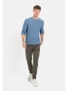 Camel Active Feinstrickpullover aus organic Cotton in Blau