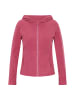 DreiMaster Women Fleece Jacket in Dunkelrosa