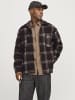 Jack & Jones Overshirt in Chocolate Torte