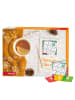 ROTH Rätsel + Tee-Adventskalender mit Rätselbuch in Bunt