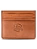 Farmhood Memphis Kreditkartenetui RFID Schutz Leder 10 cm camel