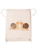 Mr. & Mrs. Panda Tasche Schnecken Liebe ohne Spruch in Creme