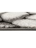 Wecon Home Teppich "Stony Island" in Silber/Schwarz