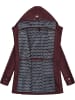 ragwear Outdoorjacke Leanne in Weinrot