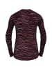 Odlo Langarmshirt Zeroweight Ceramiwarm in Bordeaux