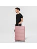 Franky London 4 Rollen Trolley L 74 cm mit Dehnfalte rose