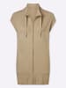 Sieh an! Strickweste in beige