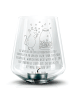 Mr. & Mrs. Panda Windlicht Maus Sterne mit Spruch in Transparent