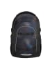 Coocazoo Schulrucksack-Set MATE "Rainbow Illusion" 2-tlg. in Schwarz