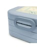 Mr. & Mrs. Panda MEPAL Bentobox Milch Keks Design ohne Spruch in Blau Pastell