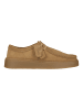 Clarks Schnürschuhe Torview in 5232 Dark Sand Suede