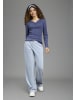 Kangaroos Cordhose in graublau